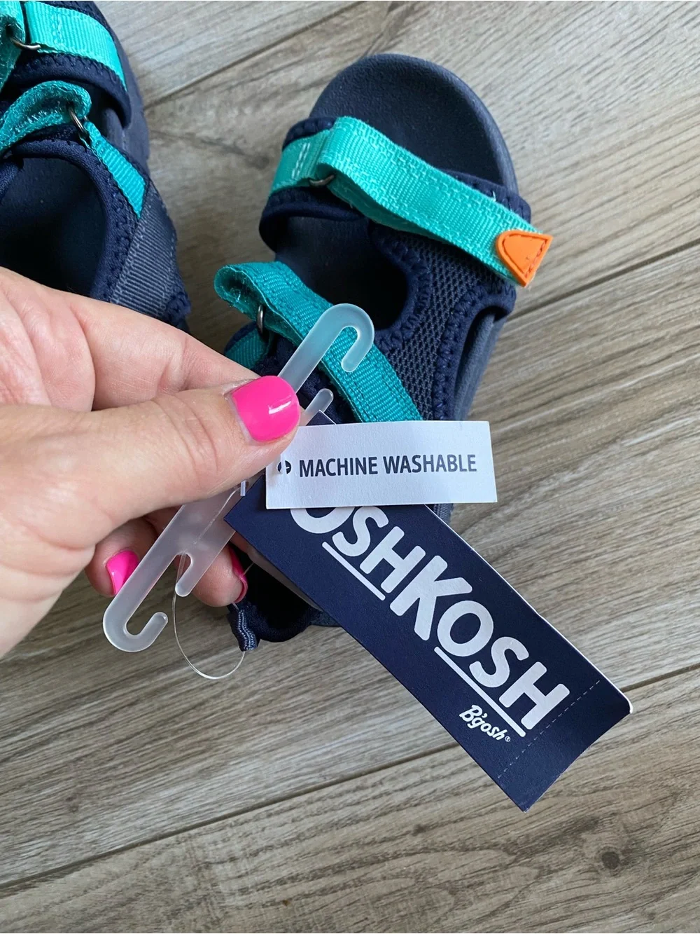 OshKosh B'gosh Navy Toddler Velcro Sport Sandals